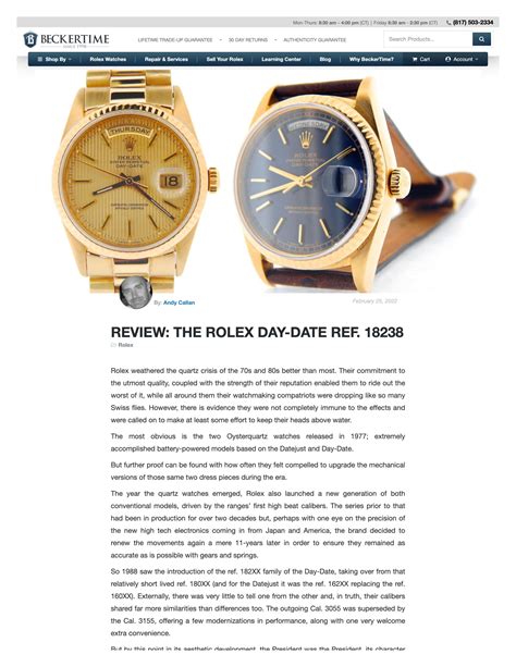 beckertime the rolex review.